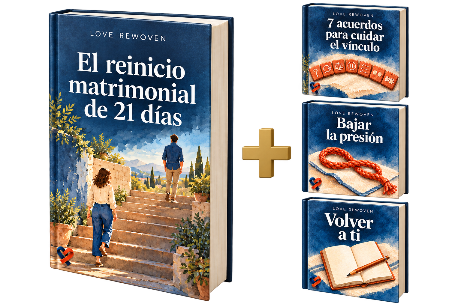 El Reinicio Matrimonial de 21 Días con sus tres guías complementarias